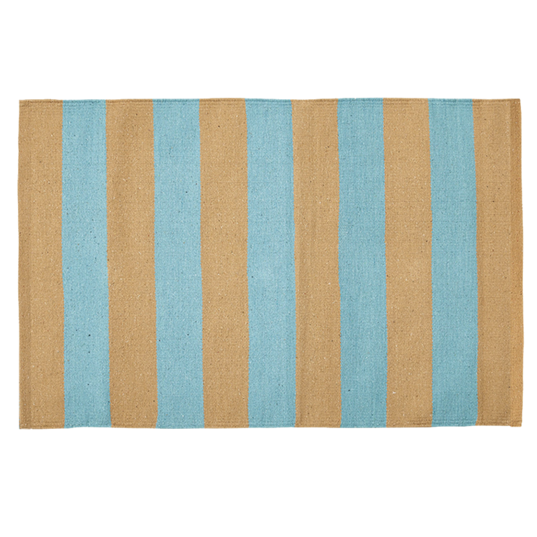 Recyclet Baumwollteppich STRIPES