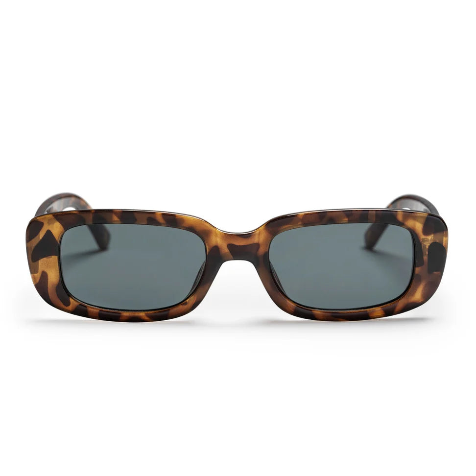 Sonnenbrille "Nicole" - Leopard / Black
