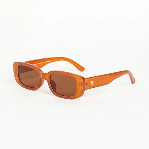 Sonnenbrille "Nicole" - Mustard /Brown