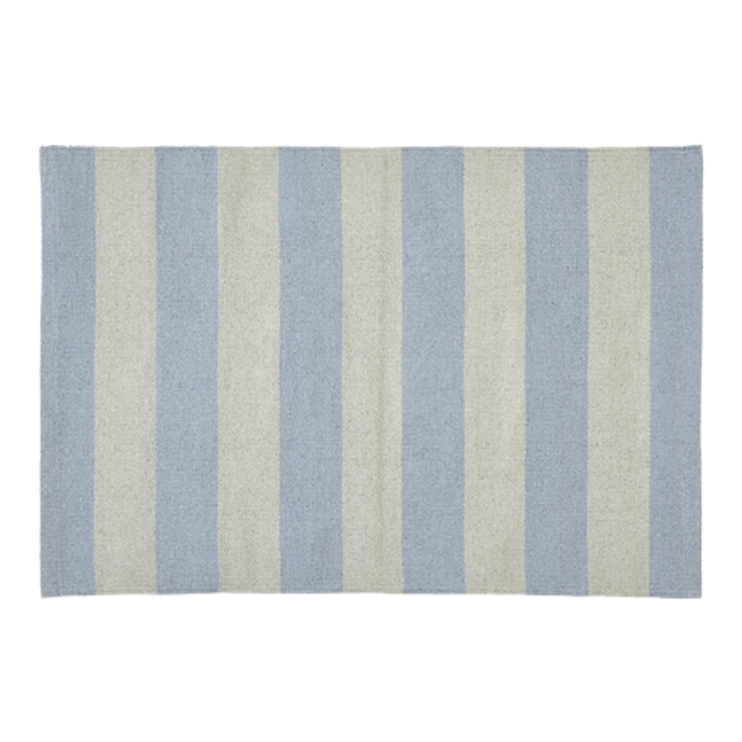 Recyclet Baumwollteppich STRIPES