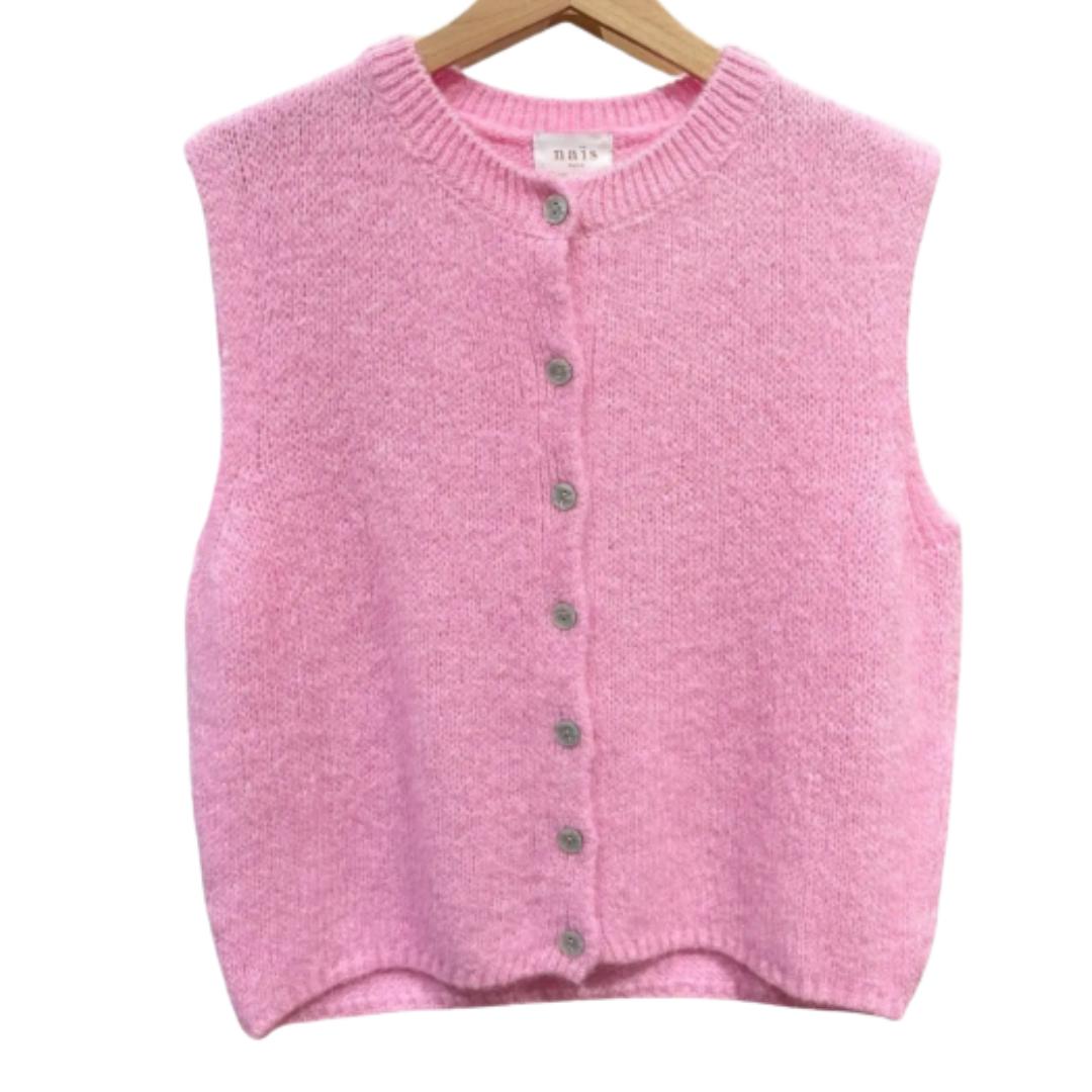 Vest - Kid-Mohair & Wollmix