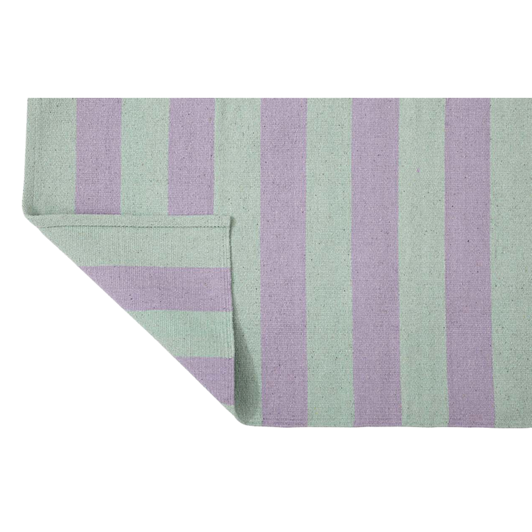 Recyclet Baumwollteppich STRIPES