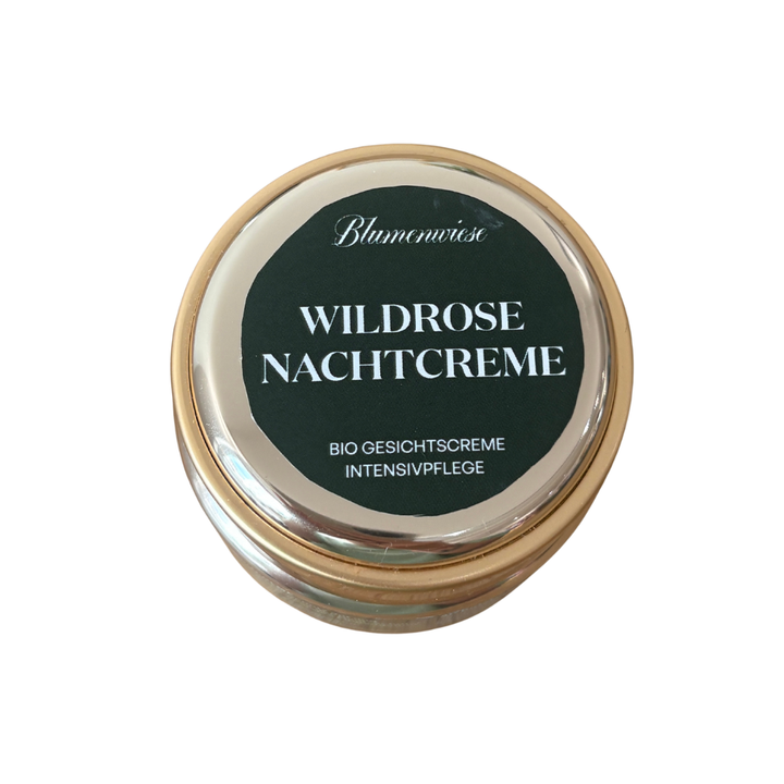 Wildrose Nachtcreme -  Reichhaltige Naturkosmetik