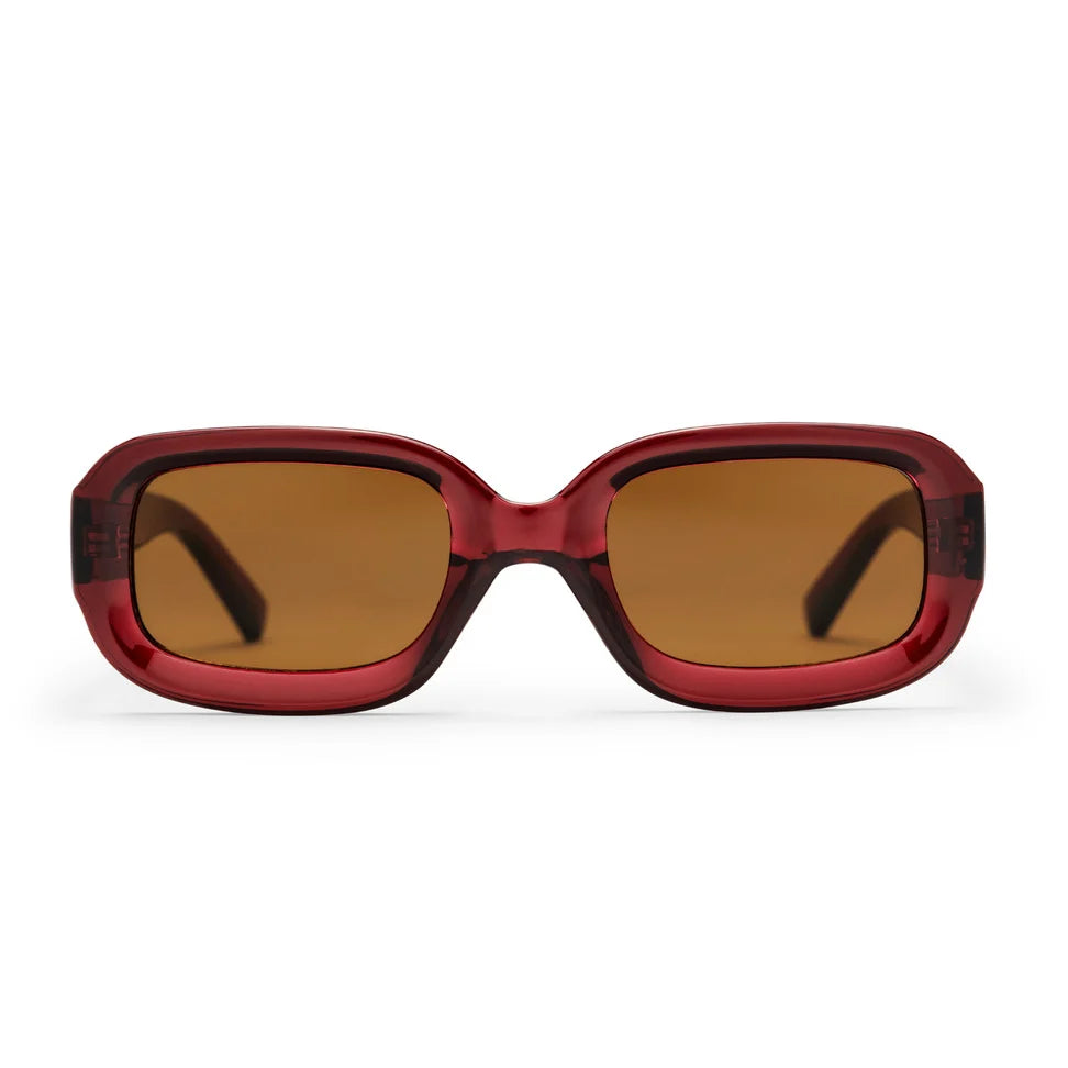 Sonnenbrille "Havana" - Burgundy /Brown