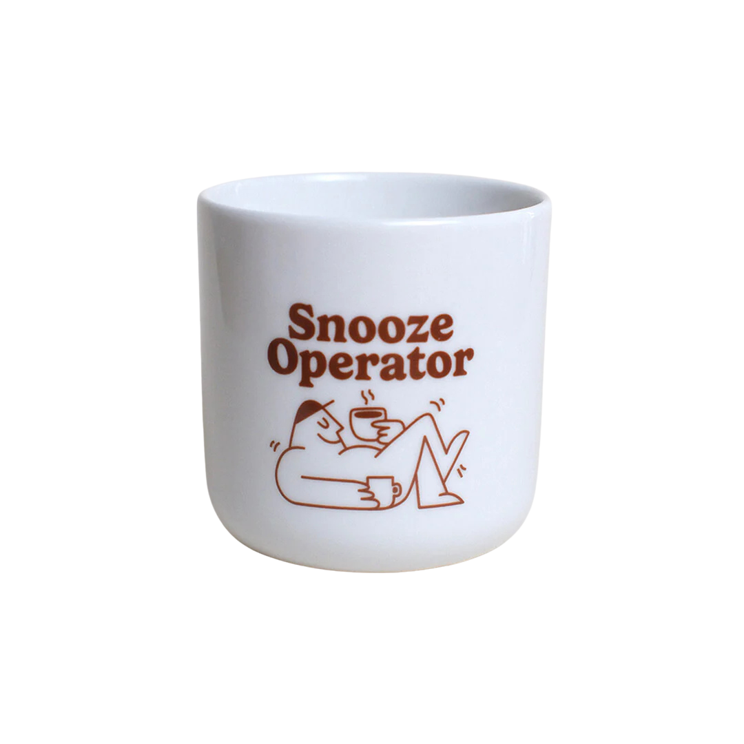 Becher "SNOOZE OPERATOR"
