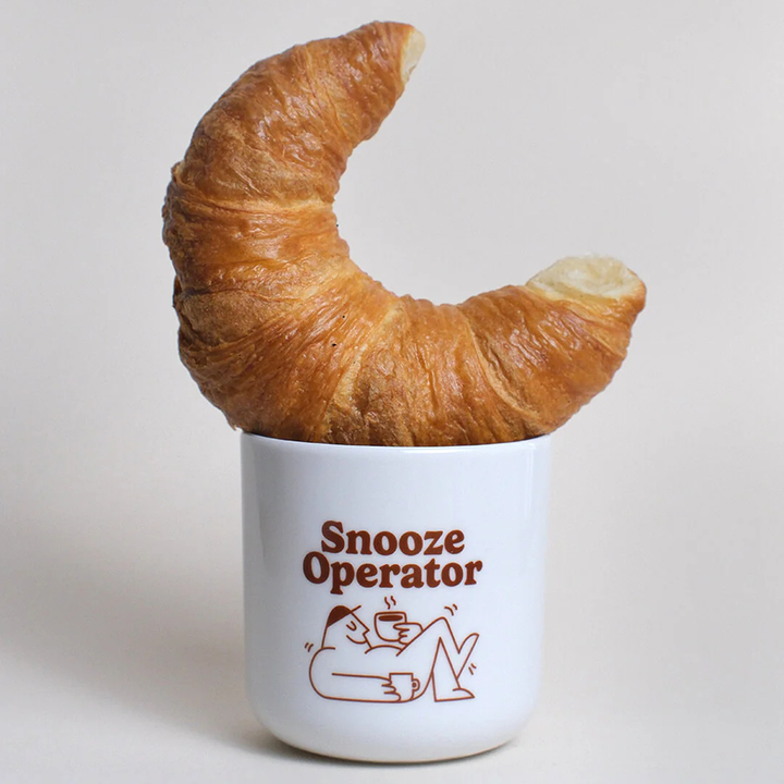 Becher "SNOOZE OPERATOR"