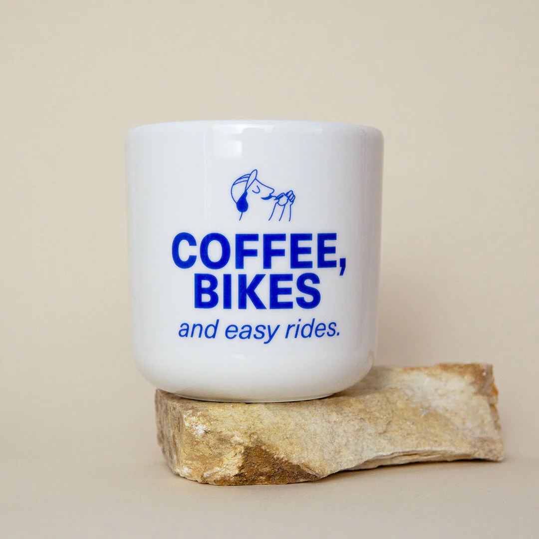 Becher "COFFEE, BIKES"