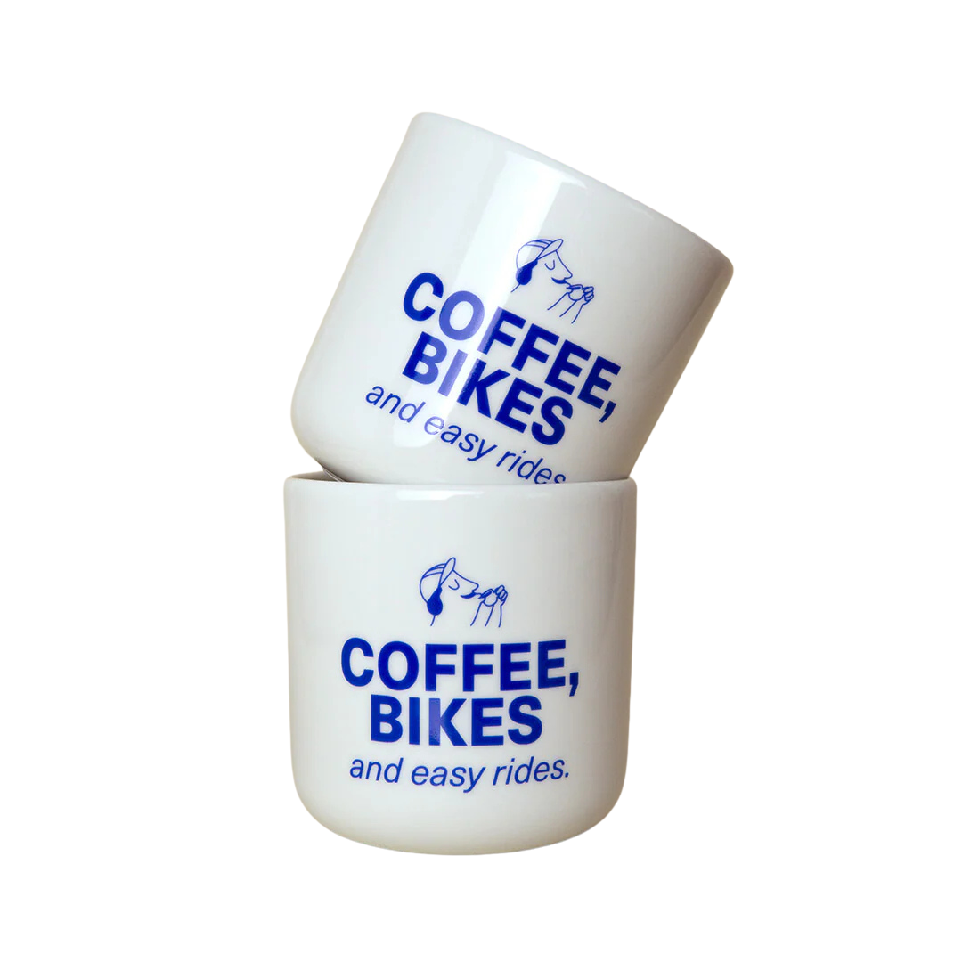 Becher "COFFEE, BIKES"