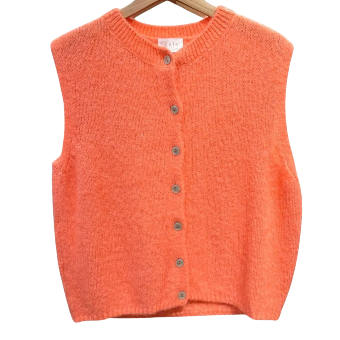 Vest - Kid-Mohair & Wollmix