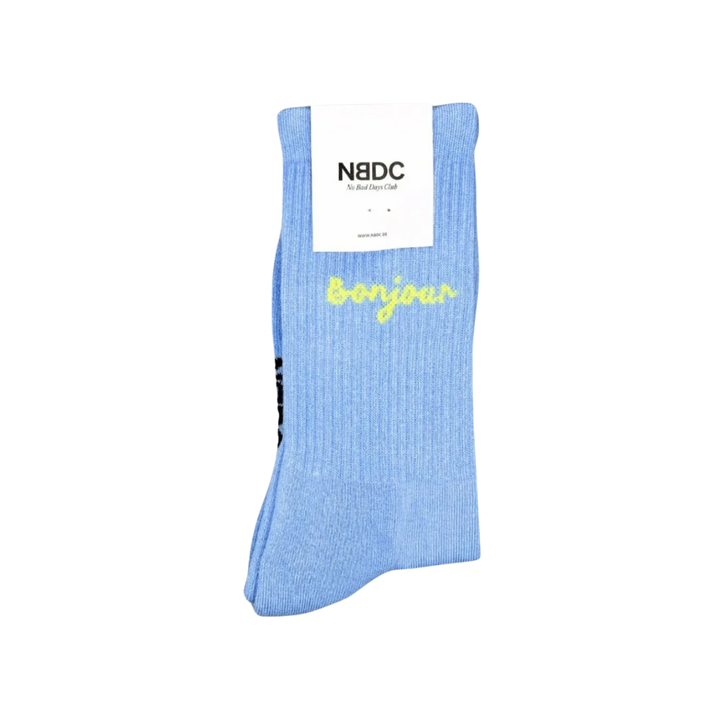Socken "Bonjour"
