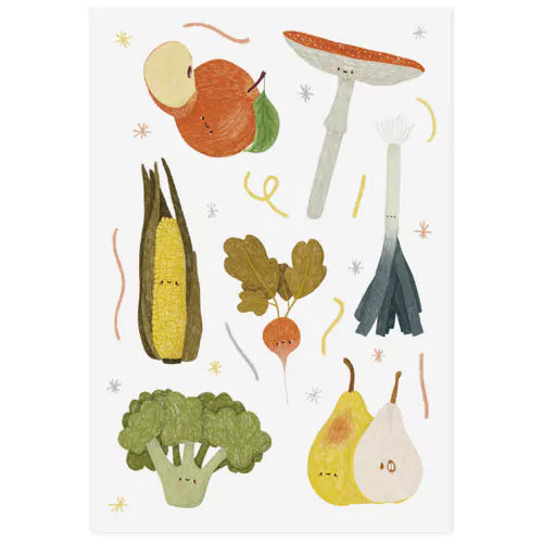 Kindertattoo - "Veggies"