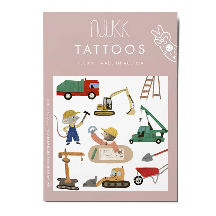 Kindertattoo -"Baustelle"