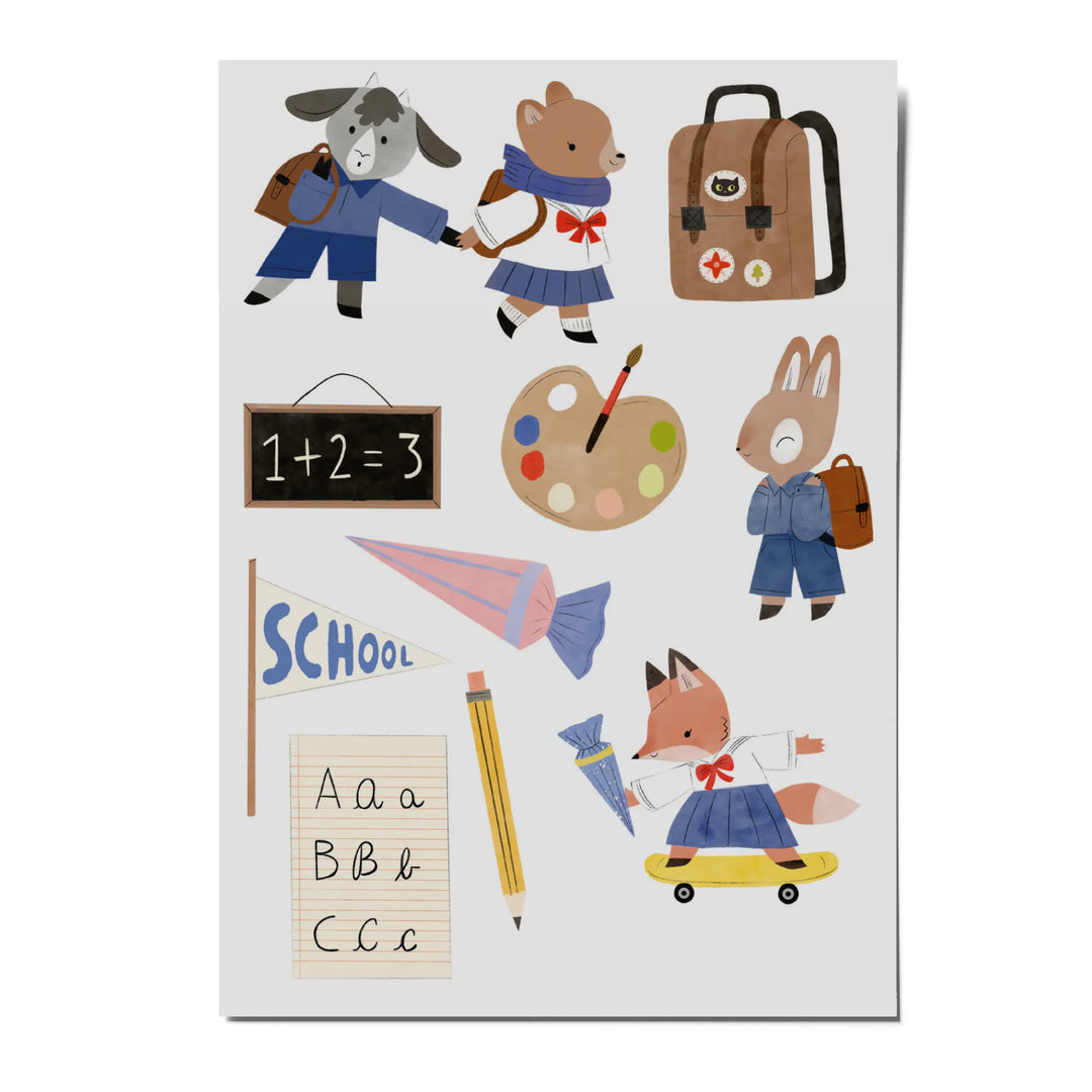 Kindertattoo - "Schulkind"