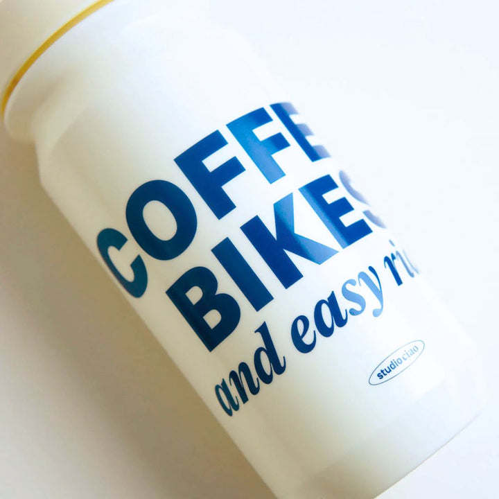 Trinkflasche "COFFE, BIKE and easy ride"
