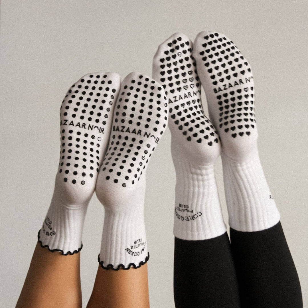 Grip Socken "Core Queen - White"