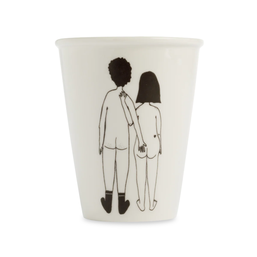 Tasse "naked couple back"