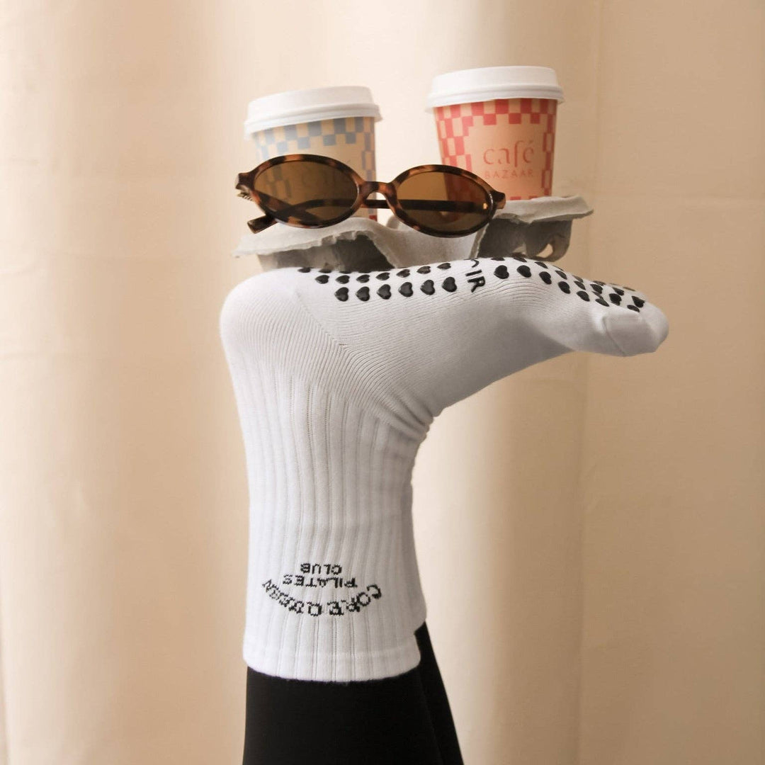 Grip Socken "Core Queen - White"