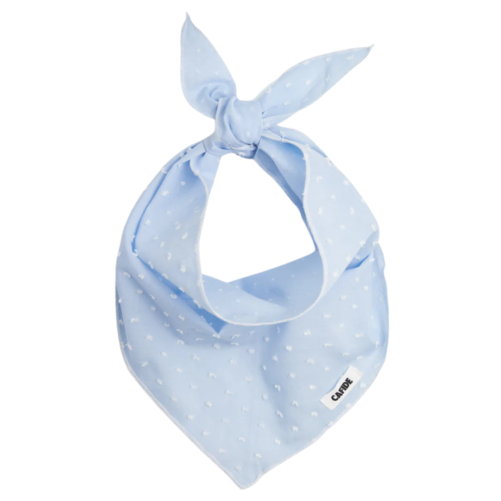 Hundebandana aus Baumwolle ‑Blau